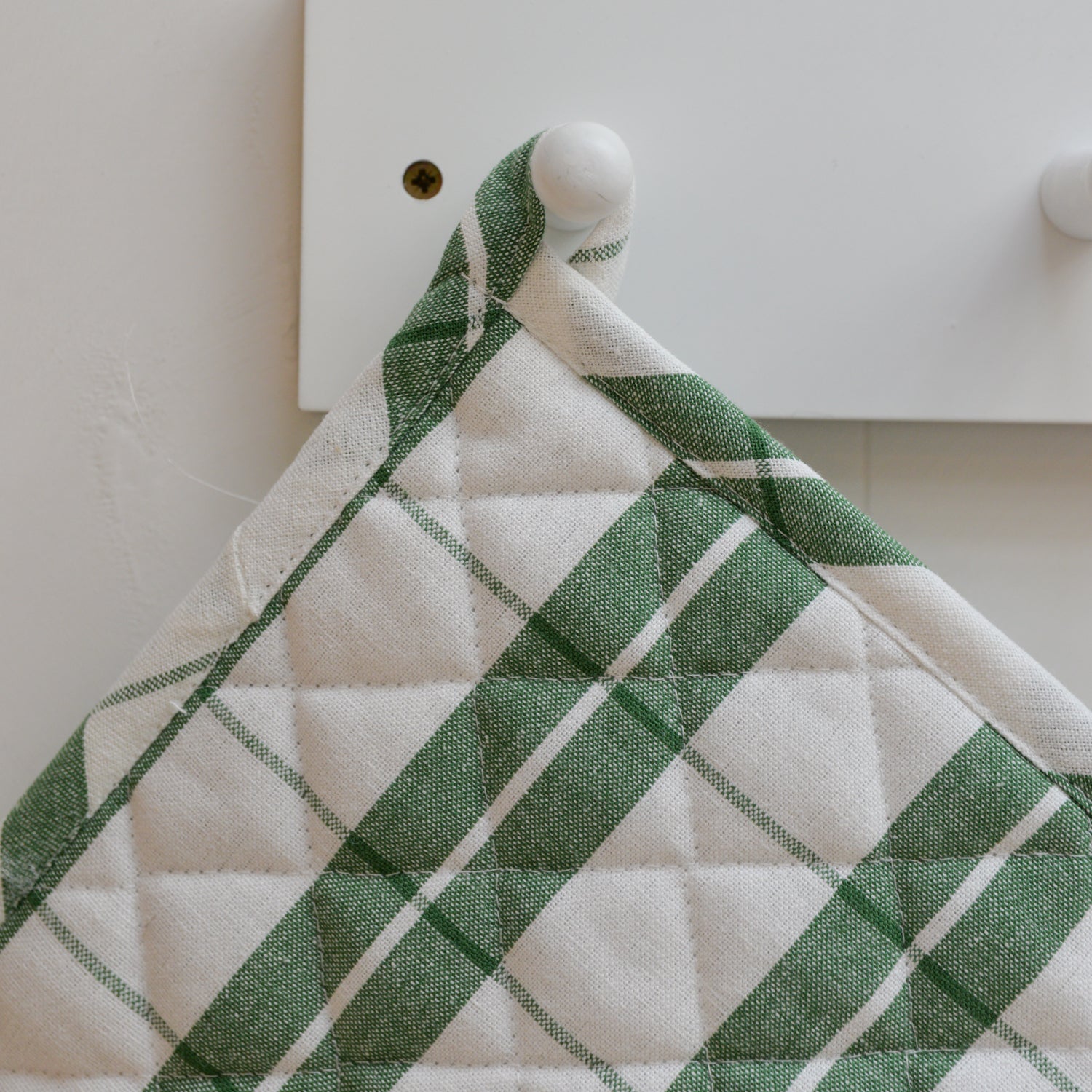 Check Pot Holder / Green