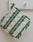 Check Pot Holder / Green