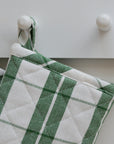 Oven Gloves / Green Check
