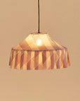 PRE-ORDER Nicole Fabric Green Patterned Pendant Lampshade