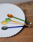 Glass Spoons / Various Colours