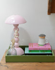 Green Lacquered Tray