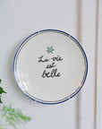 Love and Freedom Dessert Plates