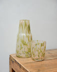 Speckled Carafe and Glass / Khaki