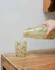 Speckled Carafe and Glass / Khaki