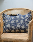 Vintage Floral Cushion / Blue