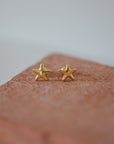 Andre Star Stud Earrings / Gold