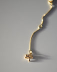 Cassian Bow Necklace / Gold or Silver Plated