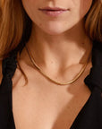 Dominique Recycled Necklace / Gold and Silver