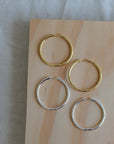 Eanna Maxi Hoops / Gold or Silver