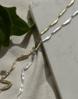 Echo Recycled Necklace / Gold and Silver