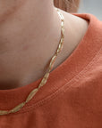 Echo Recycled Necklace / Gold and Silver
