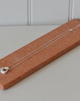 Free Pendant Necklace / Silver