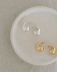 Intent Chunky Crescent Hoop