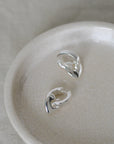 Iokaste Chunky Heart Hoops