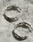 Julita Semi Hoop Earrings / Gold or Silver