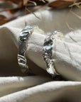 Julita Semi Hoop Earrings / Gold or Silver