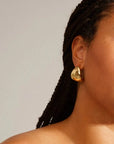 Kasia Recycled Earrings / Gold and Silver