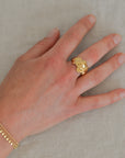 Ofira Textured Ring in Gold or Silver