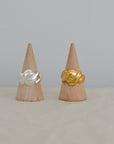Ofira Textured Ring in Gold or Silver