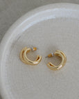 Orit Recycled Earrings / Gold and Silver