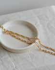 Rani Chain Necklace / Silver or Gold