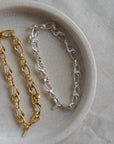 Rani Recycled Bracelet / Silver or Gold