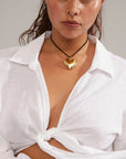 Pilgrim Reflect Heart Necklace