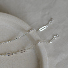 Load image into Gallery viewer, Rowan Crystal 2 in 1 Bracelet /  Silver