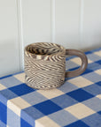 Brown Herringbone Mug