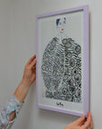 'Reminiscing' Art Print by La Poire A3