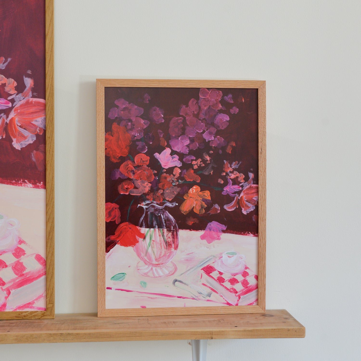 Pink Painted Bouquet / Sizes