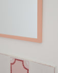 Rectangular Mirror - Rose Wood