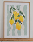 Striped Lemons 50x70