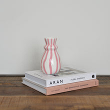 Load image into Gallery viewer, Carolina Pink Stripe Vase