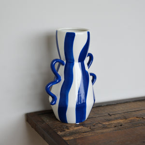 Luis Vase Bold and Blue