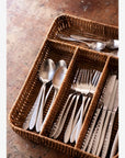 Rattan Cutlery Tray