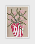 Red Stripe Vase Camilla Bergqqvist / Sizes