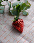 Glass Strawberry Tree Decoration