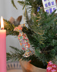 Glass Sweetie Ornament with Sequins / Assorted