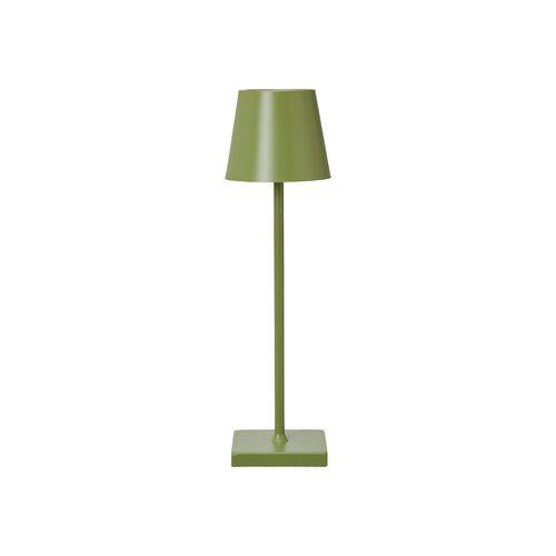 Siena Rechargeable LED Table Lamp /Green