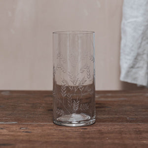 Slim Glass Fern Vase