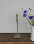 Estelle Candle Holder / Pastel Green