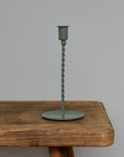 Estelle Candle Holder / Pastel Green