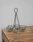 Painted Wire Egg Stand / Small
