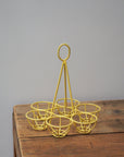 Painted Wire Egg Stand / Small