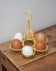 Painted Wire Egg Stand / Small