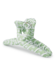 Spring Green Ribbon Claw Clip