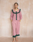 TBCo Cotton Pyjamas in Pink Ruffle