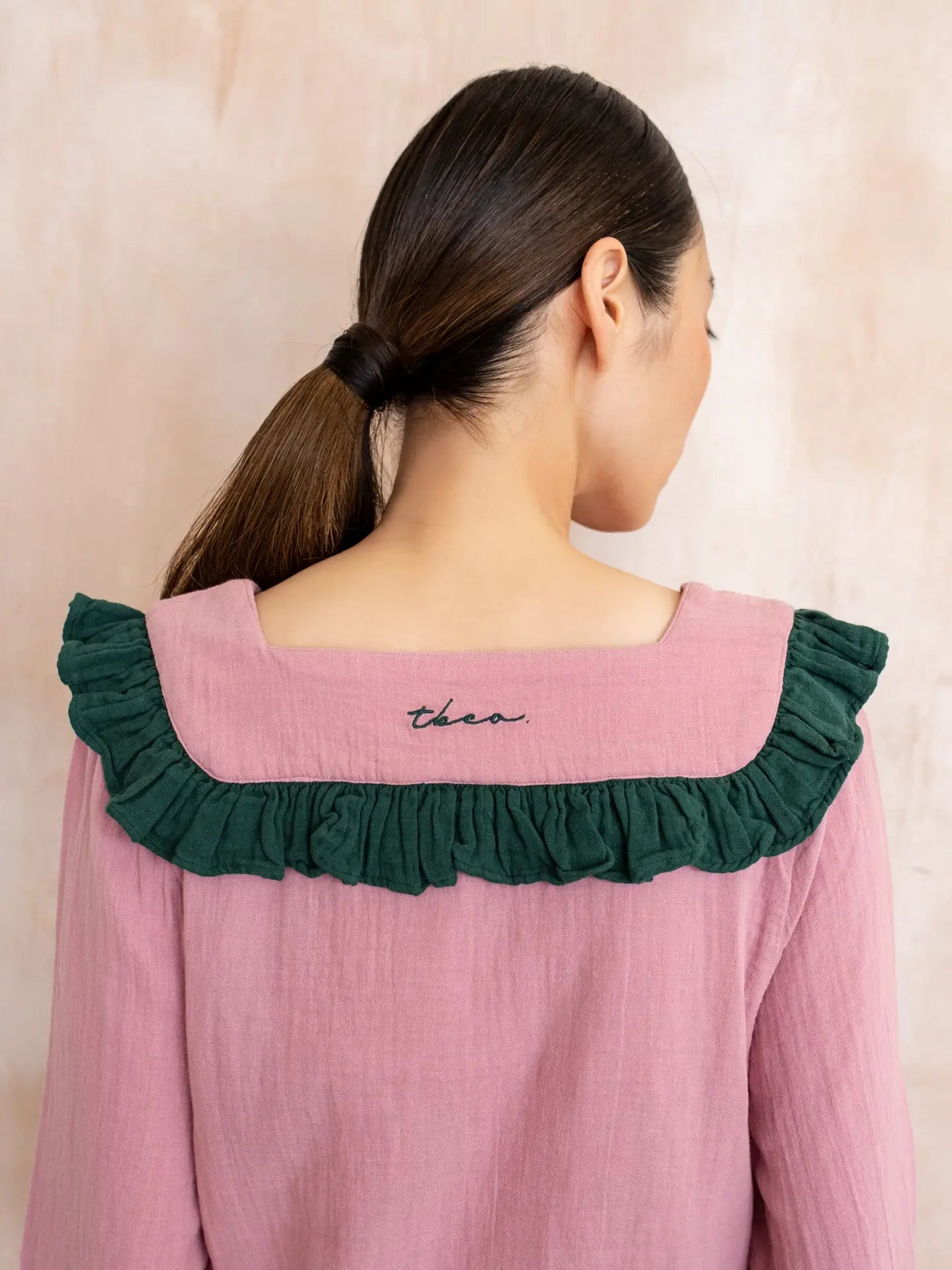 TBCo Cotton Pyjamas in Pink Ruffle